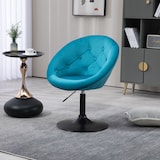 thumbnail of SVITA HAVANNA Sessel Lounge Clubsessel Barhocker Drehsessel Retro Samt Petrol