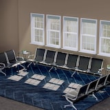 thumbnail of Wachtbank Airport Kunstleer zwart/zwart/4-zits