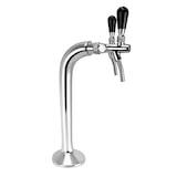 thumbnail of BieTal® Classic Cobra Schanksäule Zapfsäule 2-leitig 7mm verchromt & Schankhähne