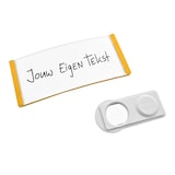 thumbnail of CombiCraft Polar20 naambadge met dubbelmagneet geel 70x30mm - per 10 stuks