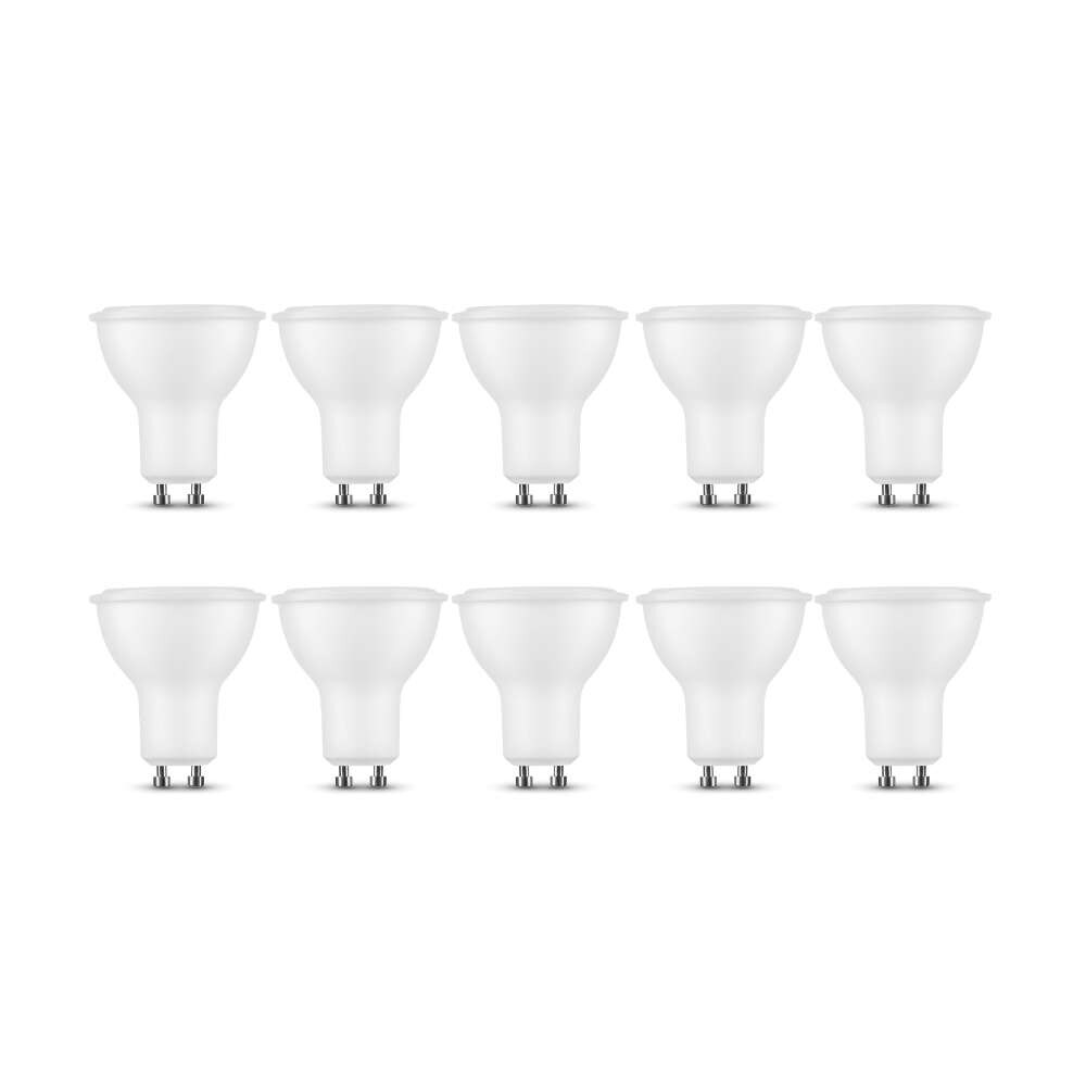 10 x 7 Watt GU10 LED Leuchtmittel Leuchte LED Spot|Ø50mm|Neutralweiß|700 Lumen 110°