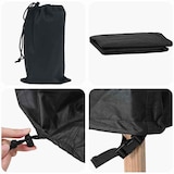 thumbnail of vidaXL Hoes voor tuinmeubelen Zwart 270 x 110 x 70 cm 600D