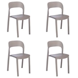 thumbnail of garbar ONA Set 4 Silla Interior, Exterior Chocolate - Chocolate