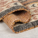 thumbnail of Teppich Flachgewebe | Naturfaser Jute-Baumwoll-Mix | Ethno-Design | Langlebig & Fußbodenheizung geeignet | 120x170cm