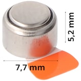 thumbnail of Rayovac HA312 PR41 Hörgeräte Batterien Extra Advanced 8er Sparpack 6 + 2 Gratis 5000252100980, Lieferung besteht aus 8 Stück Batterien