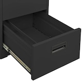 thumbnail of Décoshop26 - Büroschrank mit Schubladen 2 Schubladen 46 x 62 x 72,5 cm anthrazitfarbener Stahl DEC024501