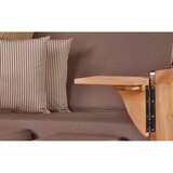 thumbnail of Strandkorb Komplettset - bene living - Schaalsee Teak - PE grau - Modell 534 - inkl. Liftersystem