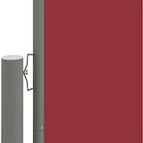 thumbnail of Toldo lateral retráctil rojo 140x1000 cm