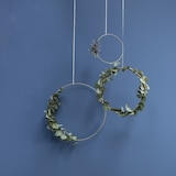 thumbnail of Deko-Ring Hoop, gold Metall, Durchmesser 60 cm