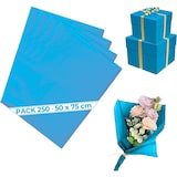 thumbnail of Seidenpapier Babyblau 50x75 cm – 250-Blatt-Packung für Geburtsgeschenke, Blumen, Feste und zarte Verpackungen