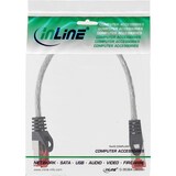thumbnail of InLine® 76433T Patchkabel, S/FTP (PiMf), Cat.6, 250MHz, PVC, Kupfer, transparent, 0,3m