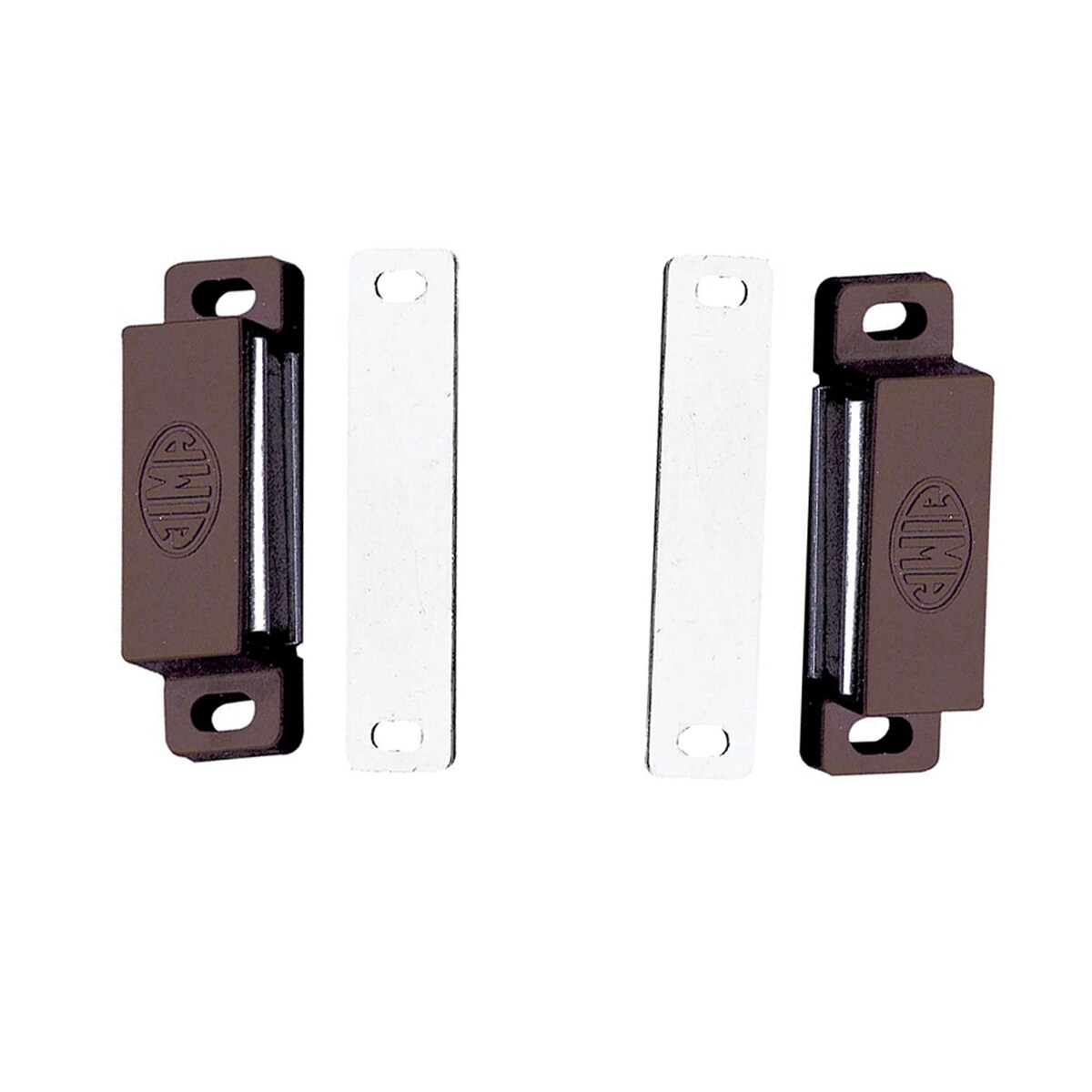 MS Beschläge Magnetschnäpper stark 2Stk. Möbelmagnete Türmagnet Magnetverschluss Schnapper