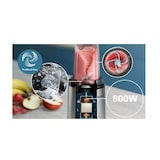 thumbnail of PHILIPS blender 700ml argent HR2764/00