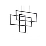 thumbnail of Frame sp, lámpara colgante rectangular blanca con luz LED, Ideal Lux