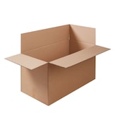thumbnail of 20 x Faltkarton (1200 x 600 x 600 mm) stabil 2-wellig Versandkarton für schwere Gegenstände Paket DHL Hermes Schachtel Box Paket braun BB-Verpackungen