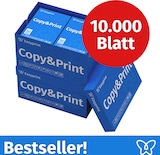 Easyprint Druckerpapier Kopierpapier 75.000 Blatt DIN A4 Premium Hochweiß CIE 160 Testsieger PEFC zertifiziert