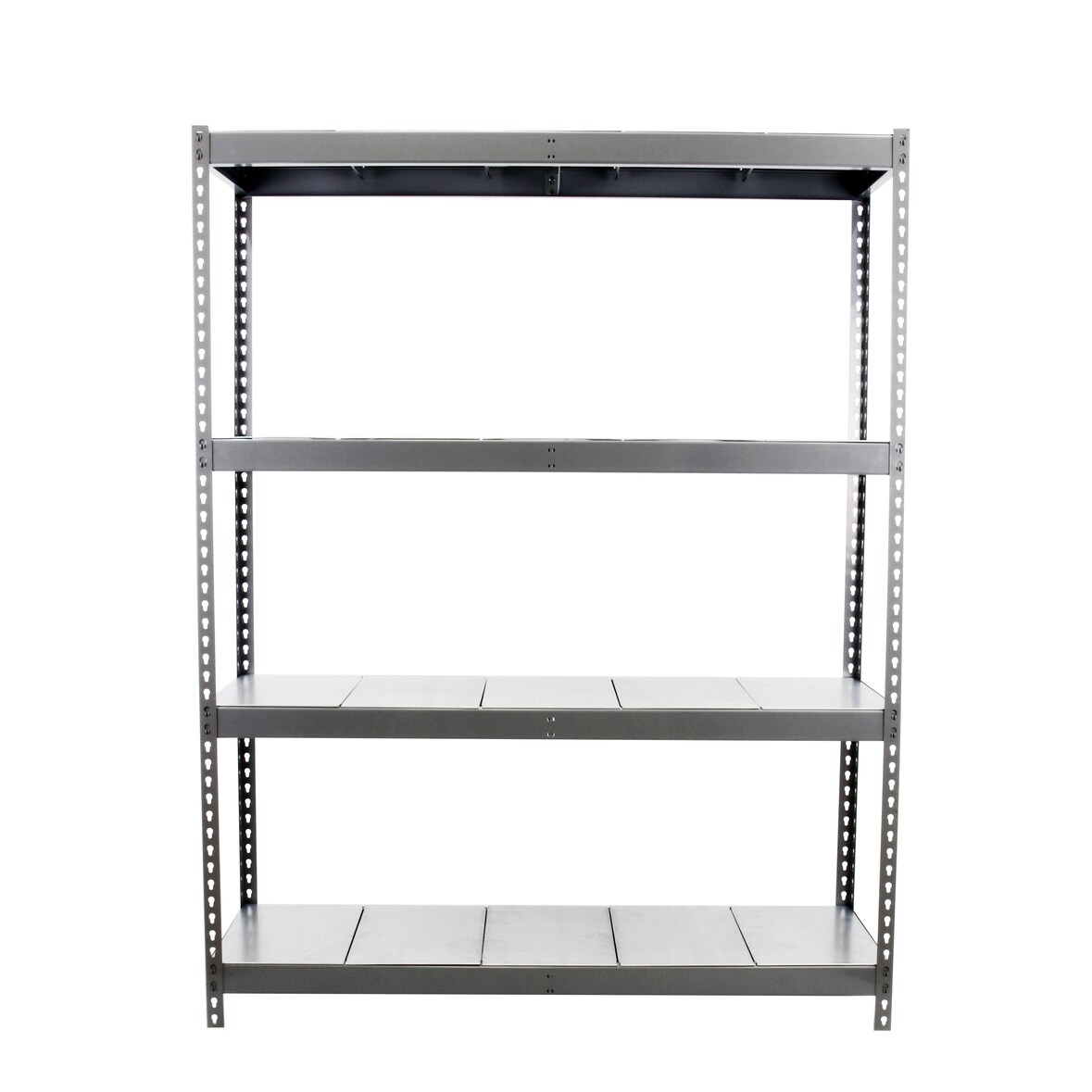 Simon Rack Estanteria Industrial, 2000x1800x750 mm, 400 kg de Punto Flexión, 4 Estantes, Gris/Galvanizado - SimonTaller