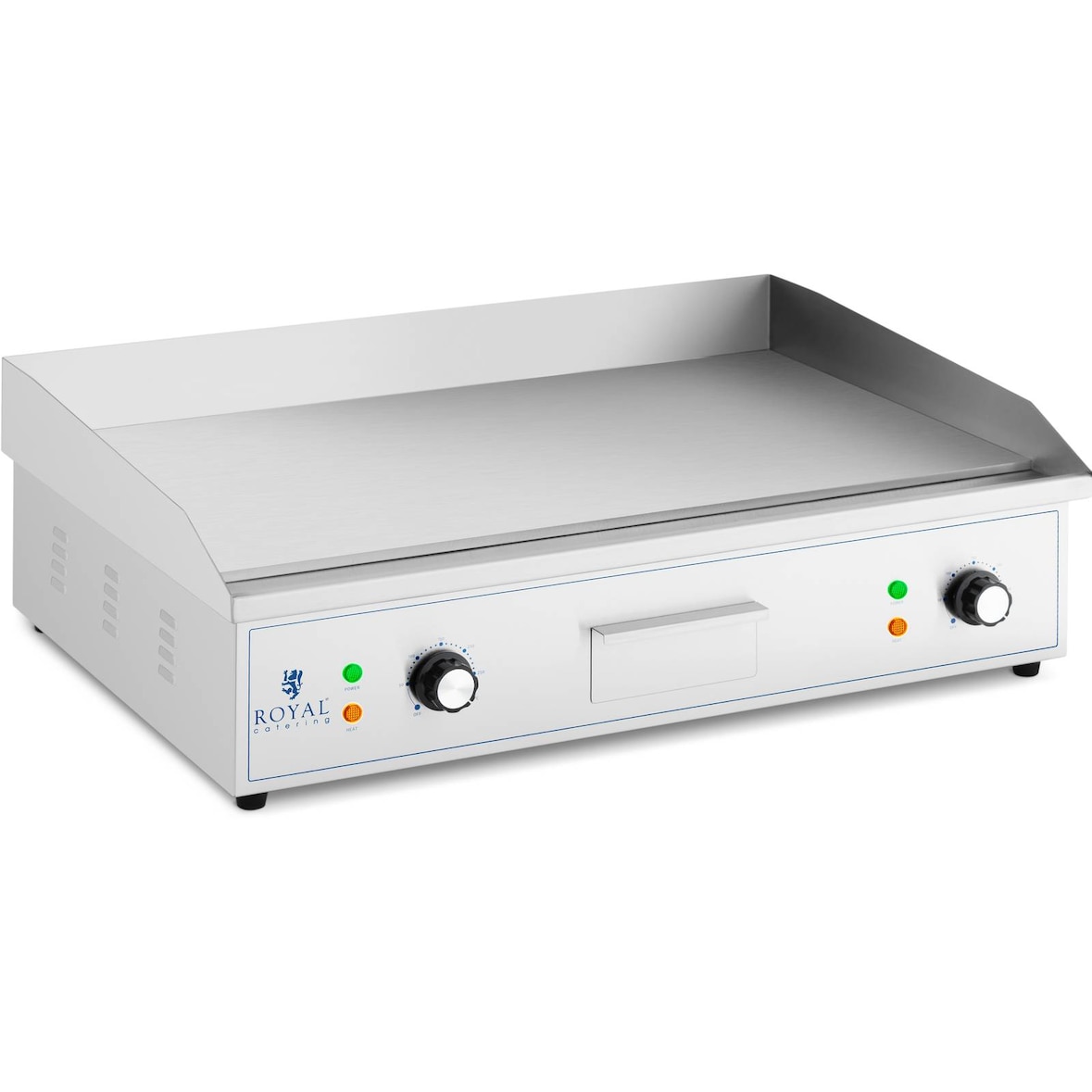Royal Catering Elektro Grillplatte - 727 x 420 mm -  - glatt - 4400 W