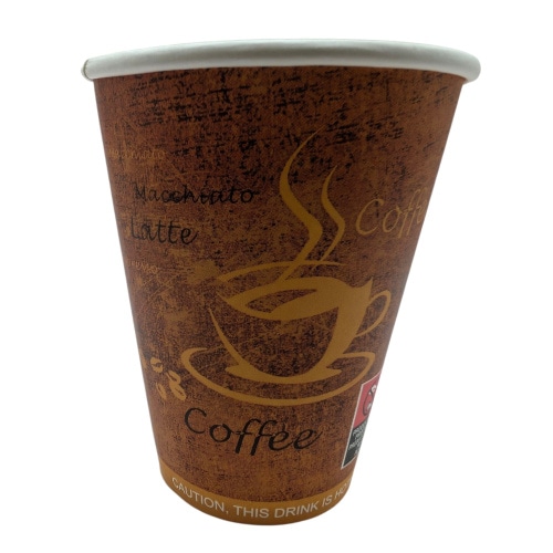 2500 Coffee to go Becher "Espresso Gold" 180 ml Ø 70 x 92 mm – Kaffeebecher