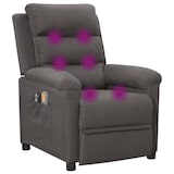 thumbnail of vidaXL Massagesessel Elektrisch Dunkelgrau Stoff