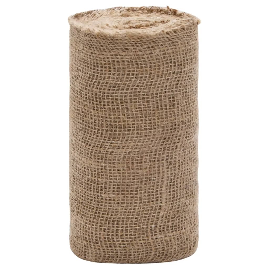 vidaXL Jute rol 200 g/m² 0,25x10 m 100% jute