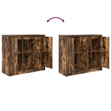 thumbnail of vidaXL Sideboard Räuchereiche 85x34x76 cm Holzwerkstoff