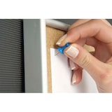 thumbnail of Tableau d'affichage fond liège 12 X A4 cadre alu