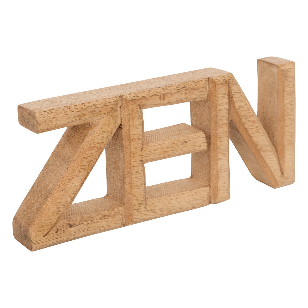 Objet déco Mot à poser ZEN en bois L 23 cm