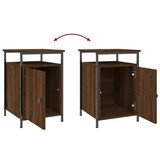 thumbnail of vidaXL Nachttische 2 Stk. Braun Eichen-Optik 40x42x60 cm Holzwerkstoff