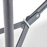 thumbnail of Banco plegable Rekkem de resina HDPE 180 x 30 x 45cm Blanco