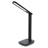thumbnail of Brandson LED Schreibtischlampe mit 3 Helligkeitsstufen, Leder-Design, 42 LEDs dimmbar, 3 Farbtemperaturen, Sensor Touch, mit Netzteil, Schwarz