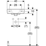 thumbnail of Geberit Handwaschbecken RENOVA PLAN m HL