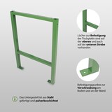 thumbnail of Werktisch Untergestell Stahlgestell Paar Traglast bis 200 kg Paar grün