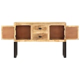 thumbnail of Helloshop26 - Buffet Sideboard Kommode Kleiderschrank Aufbewahrungsmöbel Organizer für Küche Wohnzimmer Lounge 110 x 30 x 74 cm 02_0029512