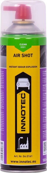 thumbnail of INNOTEC Air Shot Clean 500 ml Duftspray für Raum / Auto 0001 Clean