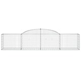 thumbnail of vidaXL Gabionen mit Hochbogen 25 Stk. 300x50x60/80 cm Verzinktes Eisen