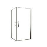 thumbnail of AICA Mampara de ducha cuadrada abatible giratoria vidrio antical 6mm 900x900x1950mm