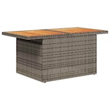 thumbnail of vidaXL 5-tlg. Garten-Sofagarnitur mit Kissen Grau Poly Rattan Akazie
