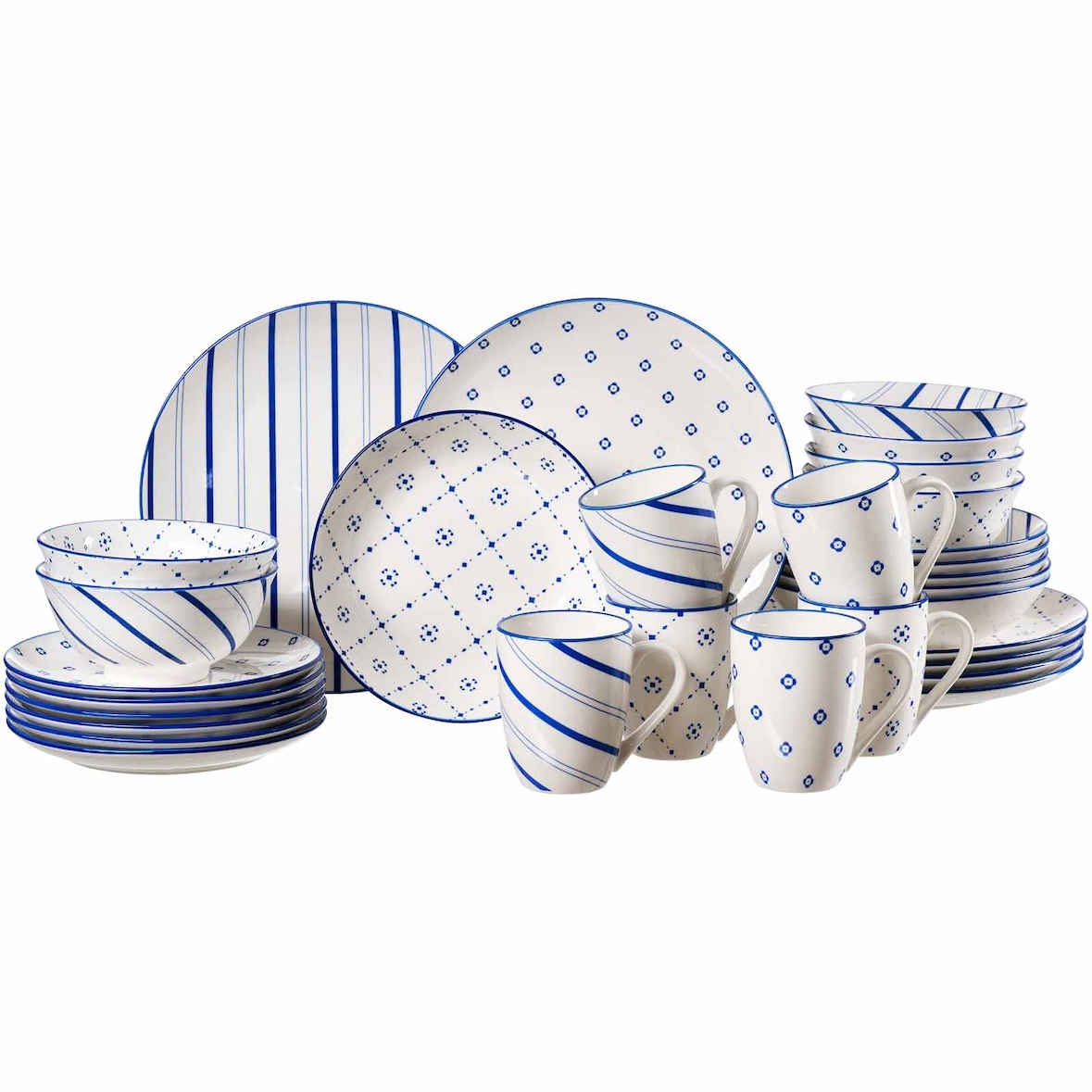 Ritzenhoff & Breker Fusion Kombiset 30-teilig - Blau