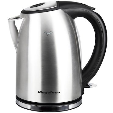 Magefesa Aura - Hervidor Eléctrico 1.7L, 2100W, Filtro Antical Extraíble, Cable de 750mm, Almacenamiento de Cable, Apagado y Desconexión Automática