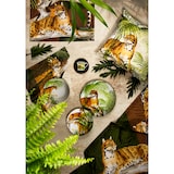 thumbnail of Excelsa service 18 assiettes Leopard porcelaine multicolore