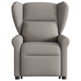thumbnail of vidaXL Elektrischer Massagesessel mit Aufstehhilfe Taupe Stoff