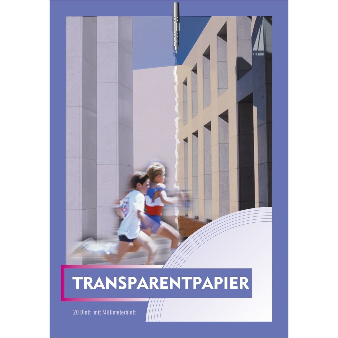 2613 Transparentpapier - Block mit 20 Blatt, 70 g/qm, A3