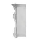 thumbnail of Cornice per camino rivestimento in legno L123xP39xH100 Parigi Bianco
