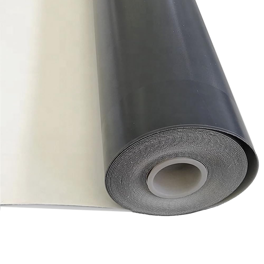 Membrana em PVC de 1,5mm para impermeabilização de terraços (5m x 1,63m) Com poliéster. Para terraços transitáveis, construções, remodelações