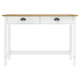 thumbnail of Mesa consola Hill con 2 cajones madera pino 110x45x74 cm