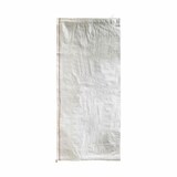 thumbnail of 10x Schwerlastsack Gewebesack Laubsack Styroporsack Lagersack PP mit rotem Streifen 800 x 1800 mm 180g  WEISS