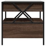 thumbnail of vidaXL Couchtisch mit Infinity-LED Braun Eichen-Optik 50x50x51 cm