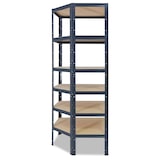 thumbnail of shelfplaza HOME Eckregal 200x70x45 cm in anthrazit mit 6 Böden und 145.83333333333 kg Traglast pro Boden