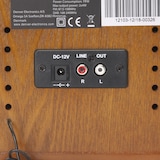 thumbnail of Lecteur de disques vinyles Denver MRD-51. Radio Dab/FM, CD, Cassette, REC. Haut-parleurs 5W, Design rétro. Boîtier en Bois.